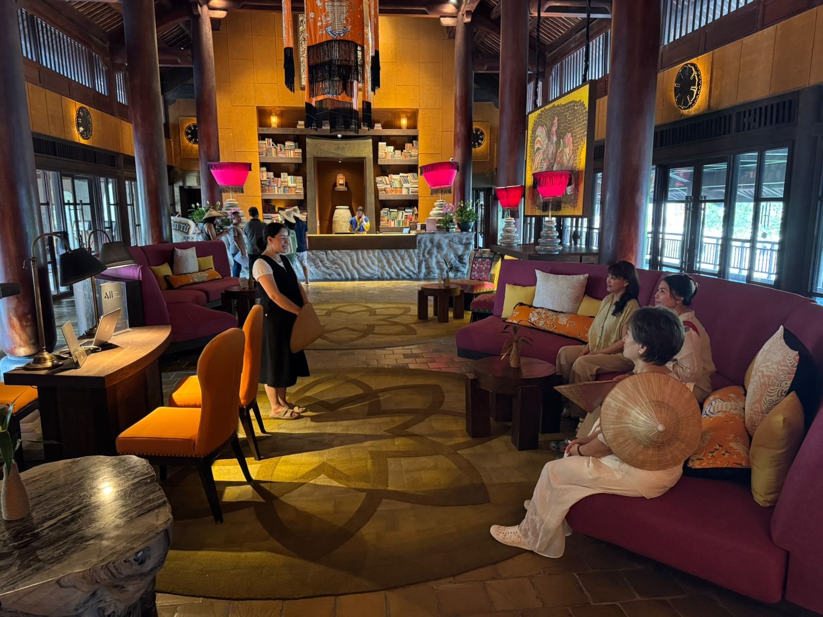 An Retreat arrival briefing at Legacy Yên Tử