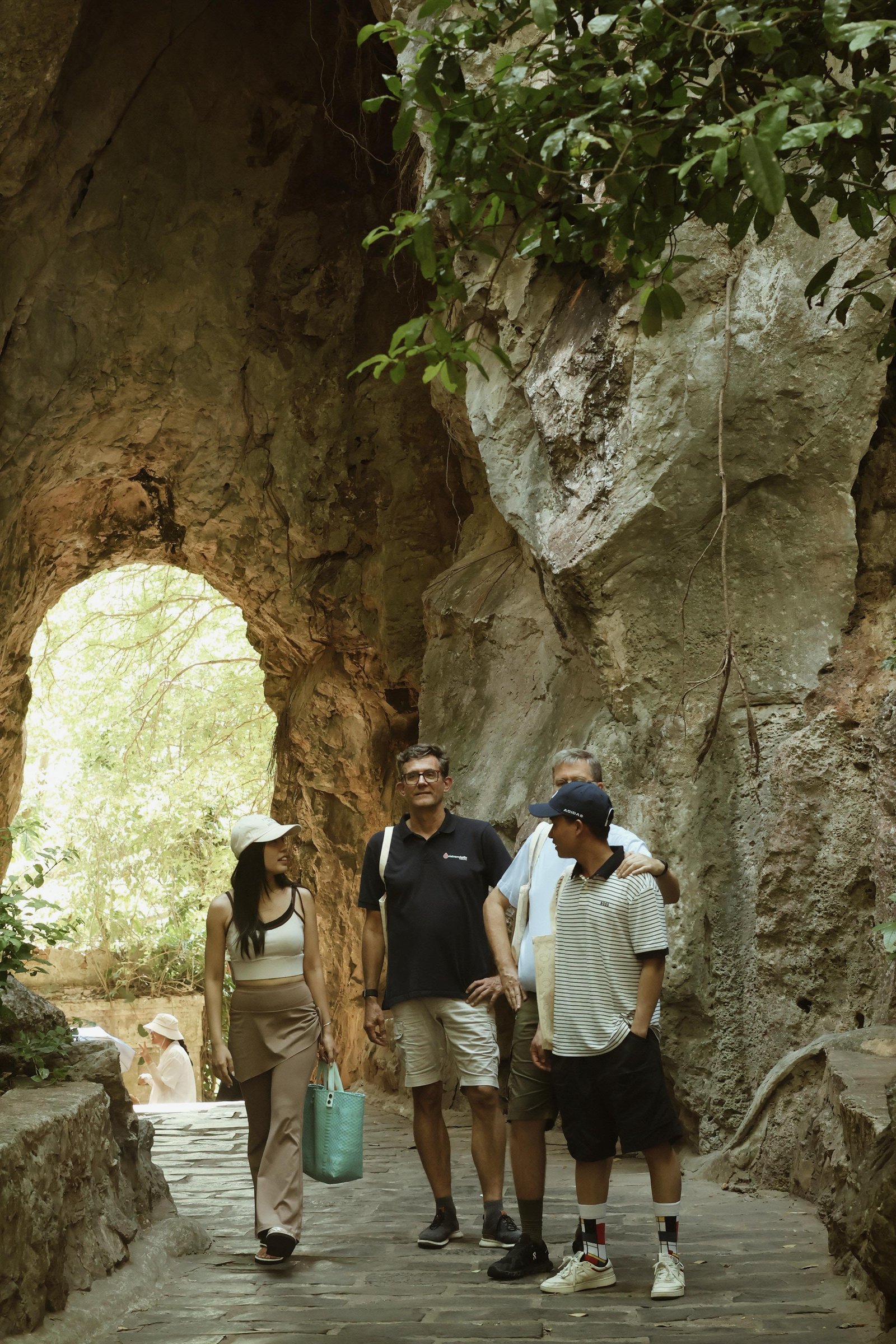 Mindful walk at one of the Marble Mountains